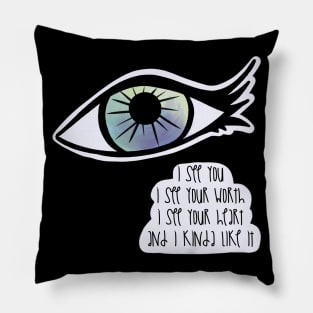 I See You / Care Pillow