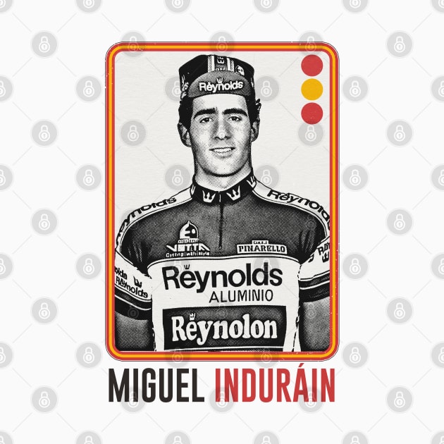 Miguel Induráin ---- Retro Style Original Design by unknown_pleasures