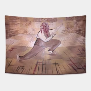 Yoga for all Tapestry