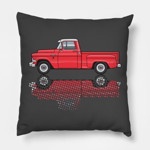 red truck Pillow by JRCustoms44