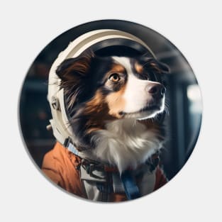 Astro Dog - Miniature American Shepherd Pin