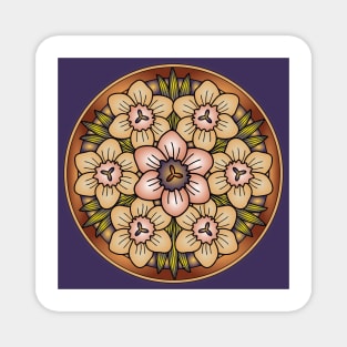 Floral Mandalas 038 (Style:221) Magnet