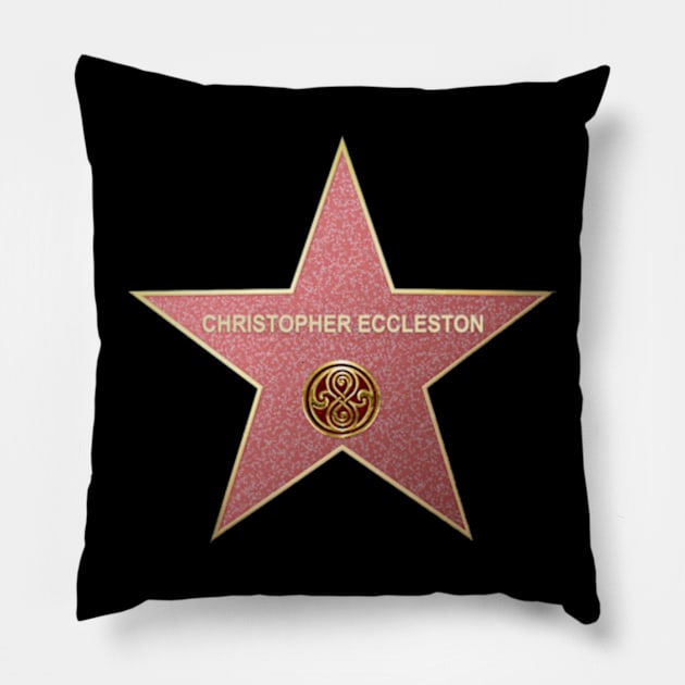 Doctor #9 - Gallifrey Walk of Fame Pillow by RetroZest