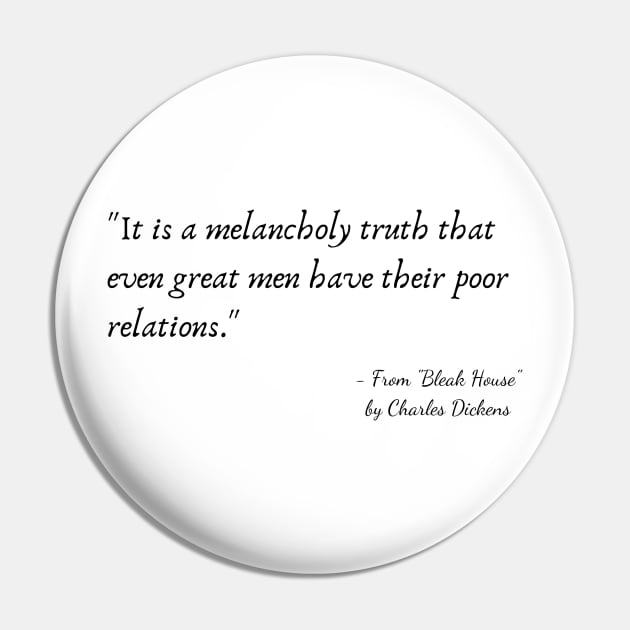 A Quote from "Bleak House" by Charles Dickens Pin by Poemit