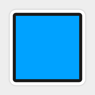 Single color - blue Magnet