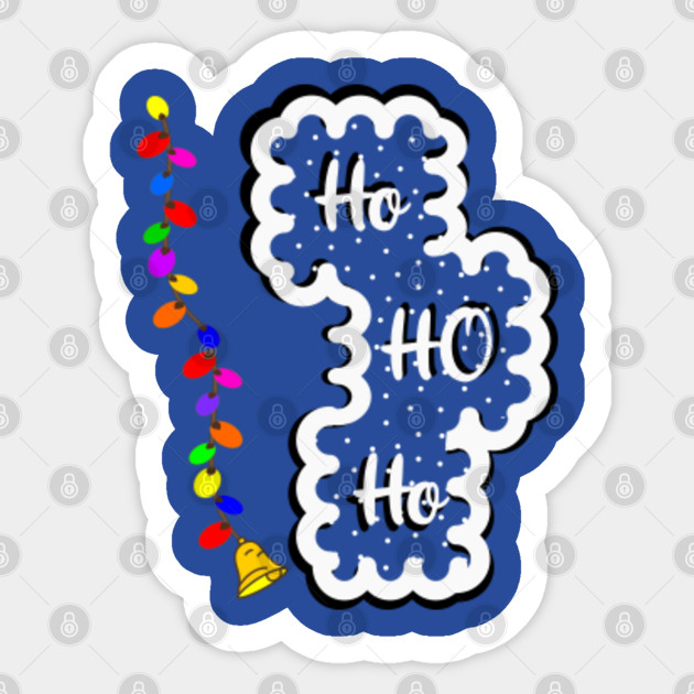 Ho HO Ho - Xmas Gift - Sticker