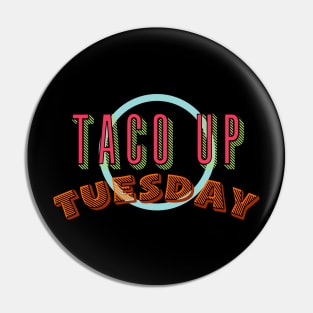 taco up tuesday retro Pin