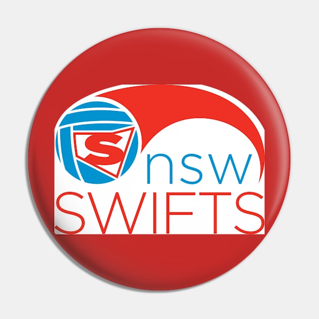 New South Wales Swifts Pin by zachbrayan