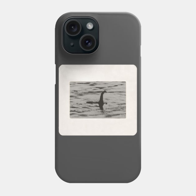 Swimming With Nessie Phone Case by McGrewWho