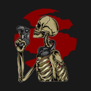 Skeleton Gamer T-Shirt