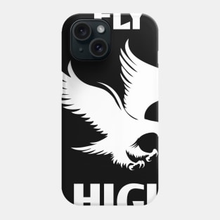 fly eagles high Phone Case