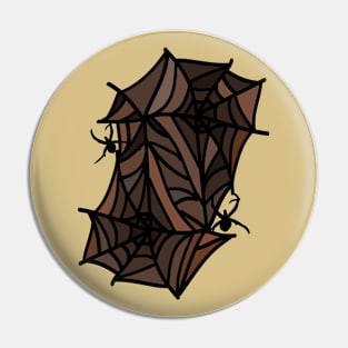 Spiders Spider web Pin