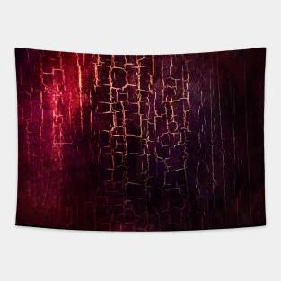 Red Tree Texture Tapestry