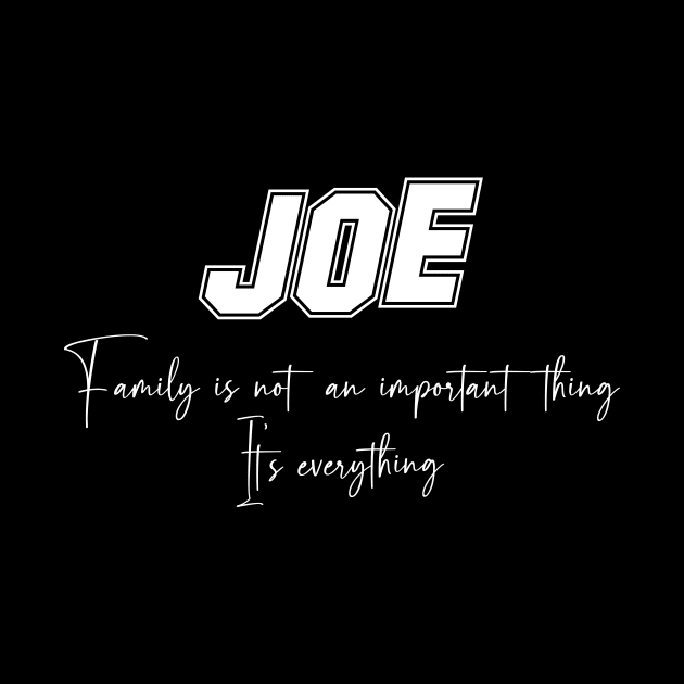 Joe Second Name, Joe Family Name, Joe Middle Name by Tanjania