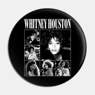 Whitney Houston Vintage Pin