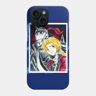 al and edward elric, the fullmetal alchemist Phone Case