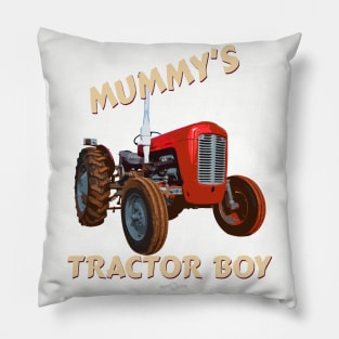 Mummy's tractor boy Pillow