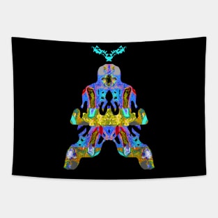 MetaRagz color8 psychedelic Tapestry