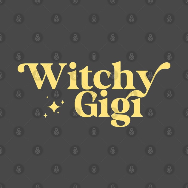 Halloween Grandma Shirt - Witchy Gigi by Daily Design