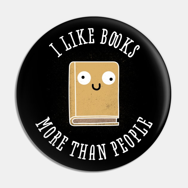 I like books more than people Pin by rmtees