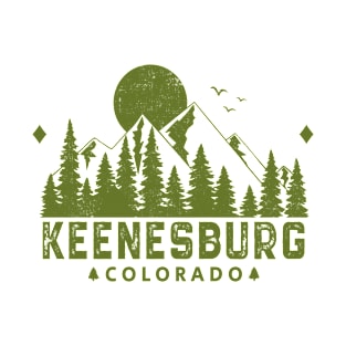 Keenesburg Colorado Mountain Souvenir T-Shirt