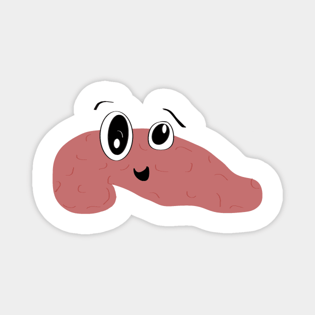 Pancreas Magnet by MoreThanADrop