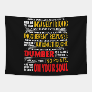 Billy Madison Quote Tapestries Teepublic