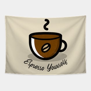 Espresso Yourself / Coffee Design / Coffee Lover / Espresso Tapestry