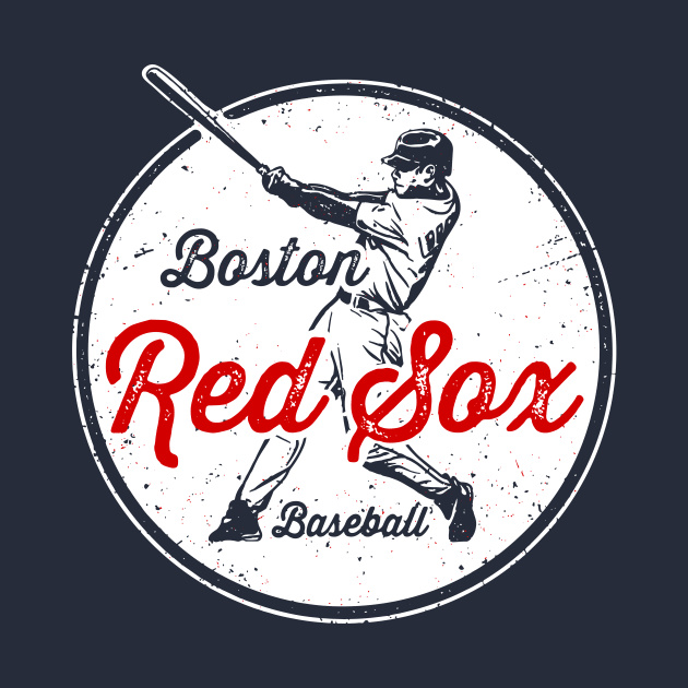 Vintage Red Sox by Throwzack