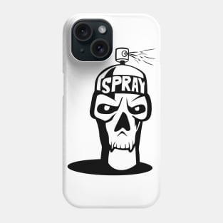 Skull Spray Phone Case