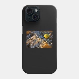 Hot air balloon flight over Cappadocia Phone Case