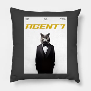 Funny Cat Movie Parody Pillow