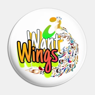 'I Want Wings'." Pin