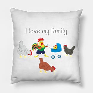 I love my family Pillow