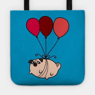 Balloon Pug Tote