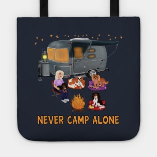 Cavalier King Charles Spaniels Camping and RV Camping Tote