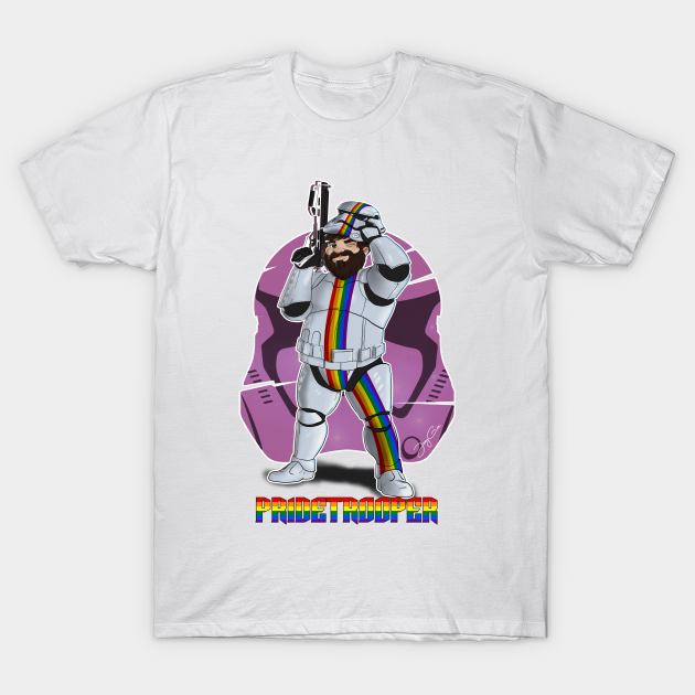 Pridetrooper - Lgbt Pride - T-Shirt