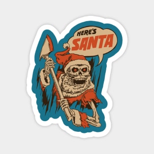 Here's Santa Magnet