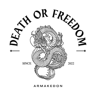 death or freedom dragon T-Shirt