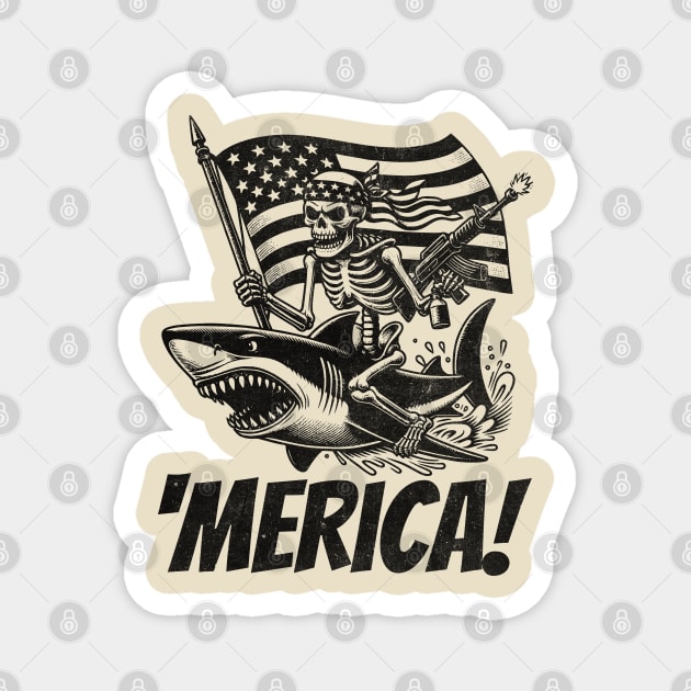 Merica! Magnet by BankaiChu