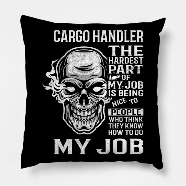 Cargo Handler Pillow by tobye