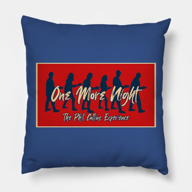 One More Night - Red Pillow by Trubbled Tees