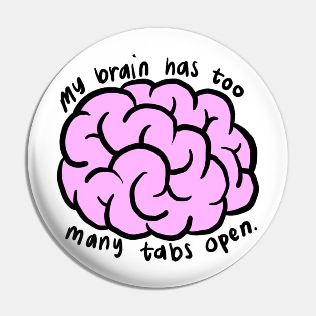 my brain has too many tabs open Pin by cmxcrunch