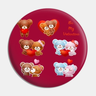 Be My Valentine Pin