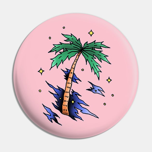 Palm Tree Pin by kalla
