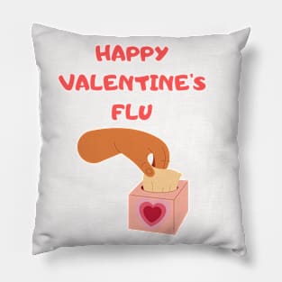 Valentines Flu Pillow