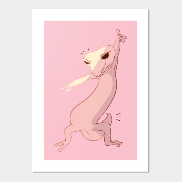 Dancing lizard - Lizard - Posters and Art Prints | TeePublic Dancing lizard - Lizard - Posters and Art Prints | TeePublic