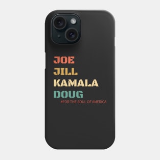 Joe and Jill and Kamala and Doug Phone Case