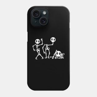 Dancing Skeletons Phone Case