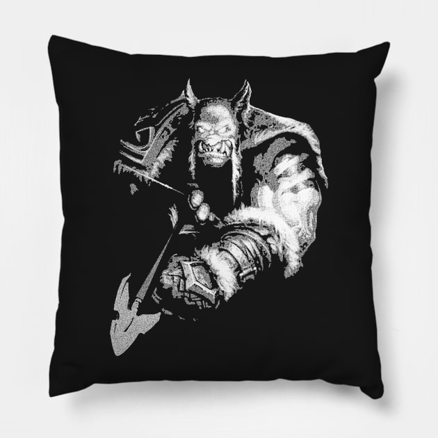 I will hunt you down! Pillow by Qark